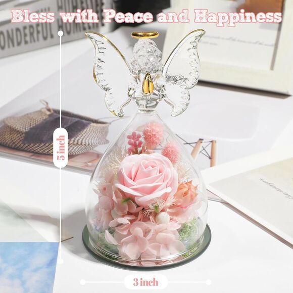 Rose in‎ Angel Figurines Gift Sets (4023) - Picture 2 of 9